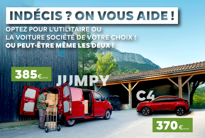 Faibles loyer véhicules professionnels